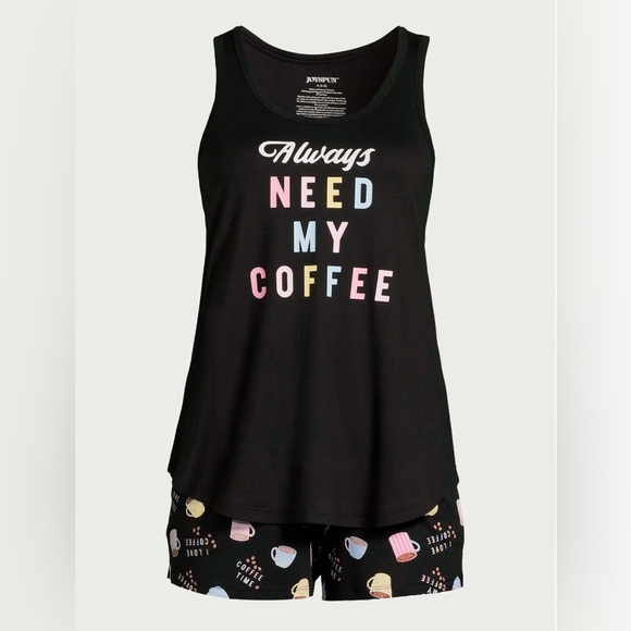 joyspun Other - Joyspun Women's Print Tank Top and Shorts Pajama Set, 2-Piece